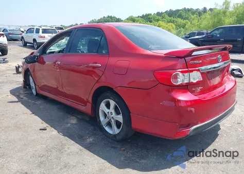 2013 Toyota Corolla L/Le/Le Special Edition/S/S Special Edition из США, поврежденный, VIN 5YFBU4EEXDP117539